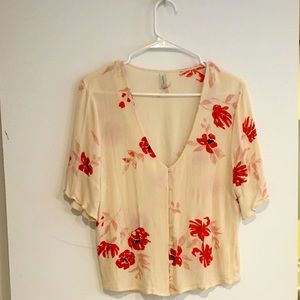 Gentle Fawn floral blouse! 🌸